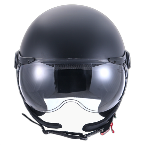 Helm Vito Jet Lavello Mat Zwart