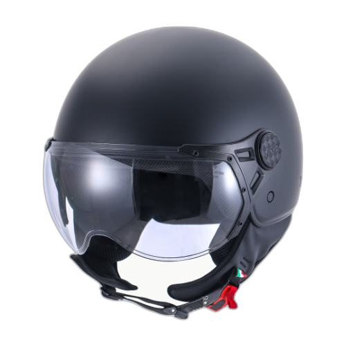 Helm Vito Jet Lavello Mat Zwart